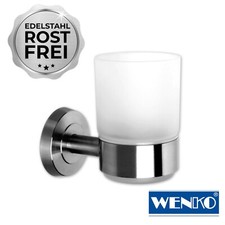 WENKO Edelstahl Zahnputzbecher