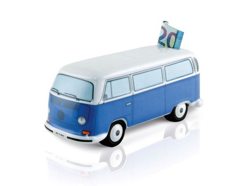 Bulli spardose blau - vw,