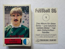 PANINI – Ungeklebte Einzelbilder Fußball Bundesliga 1986