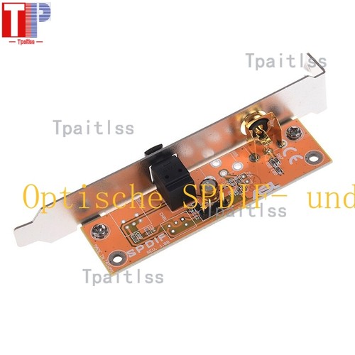 Optische spdif und - spdif-,