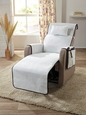 Sesselschoner Sesselüberwurf Überwurf Sesselschutz Aussentasche Fußteil