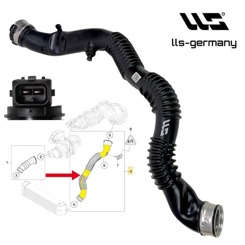 Turboschlauch ladeluftschlauch - turboschlauch,