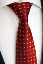 Herren Seiden Krawatte, Farbe