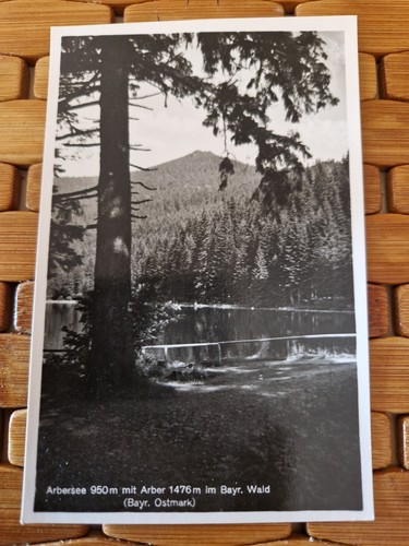 Arbersee mit arber - ak, nicht