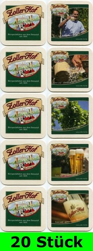 Stück bierdeckel 4x5er - stück, (4x5er