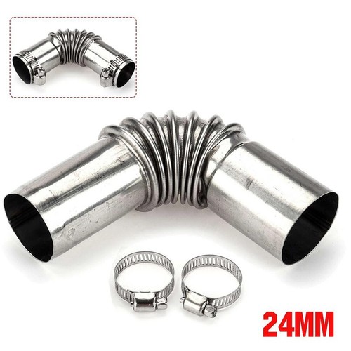 Silber auspuff rohrbogen - auspuff,