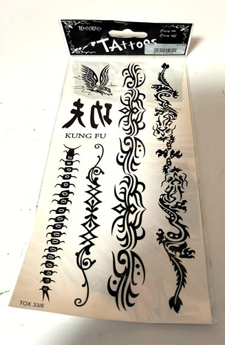 Blatt temporäre tattoos - 1,