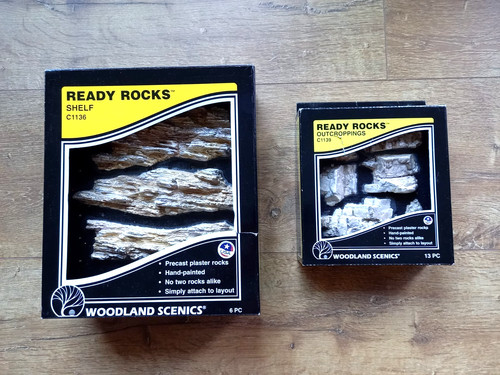Woodland scenics ready rocks - woodland,