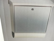 Burg Wächter Inoxstar 4710 Ni  Edelstahl Briefkasten mit Zeitungsbox OVP RB-3235