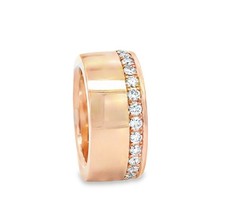 18ct Rose Gold Modern Memoire