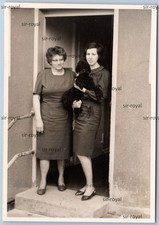 Pretty Woman with Poodle Dog