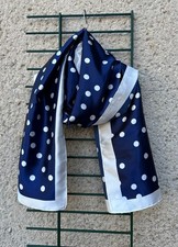 Damen Schal Tuch Blau mit