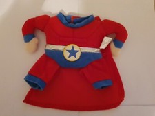 Super Heroe Walking Front Captain America Illusion Anzug Hundekostüm Gr. S