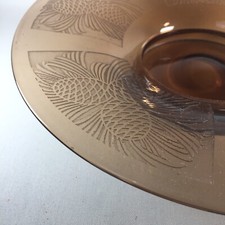 Jugendstil Glas Schale Art