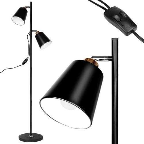 Stehlampe flammig e27 - stehlampe, 2-flammig