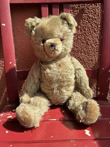 Teddybär mohair gegliedert - mohair,