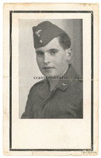 Orig. Sterbebild Luftwaffe LWFD + TÖRWA Torva Estland 1944 Narwa Narva