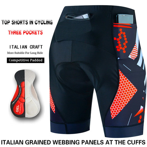 Herren radhose gel - herren, 5d