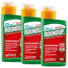 3x 400 ml Roundup AC