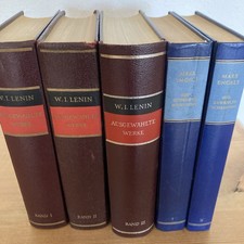 Lenin“ausgewählte Werke“ Band 1-3 und Marx/Engels „ausgewählte Schriften „ 1,2