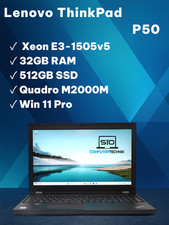 Lenovo thinkpad p50 - lenovo, xeon