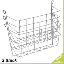 3 Heuraufen im Set Kaninchen