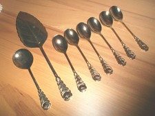 8 tlg. Kaffee Besteck Garnitur