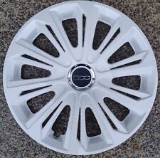 4 Alu-Design Radkappen 14 Zoll STRONG weiß für Fiat 500