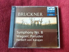 BRUCKNER: SYMPHONY NO 8 ETC.  2CD.  BPO/KARAJAN