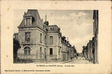CPA Le Mesle Le Mêle sur Sarthe Orne, Grande Rue - 4754712