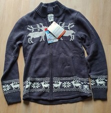 Strickjacke White Season