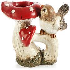 Herbstdekoration Pilze - Deko-Aufsteller - Fliegenpilz-Teelichthalter