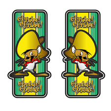 2x Speedy Gonzales 10x5cm