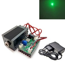 532nm 100mW grüner fokussierbarer Punkt-Laserdioden-Modul-TreiberTTL mit Adapter