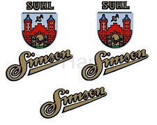 SR1 Aufkleber 2x Suhler Wappen