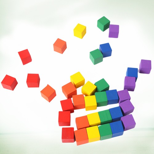 100 pcs baby bausteine - pcs,