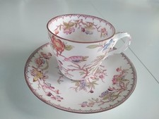 Mokkatasse - Utzschneider - Sarreguemines - Minton - ca 1880 bis 1890 - TOP!