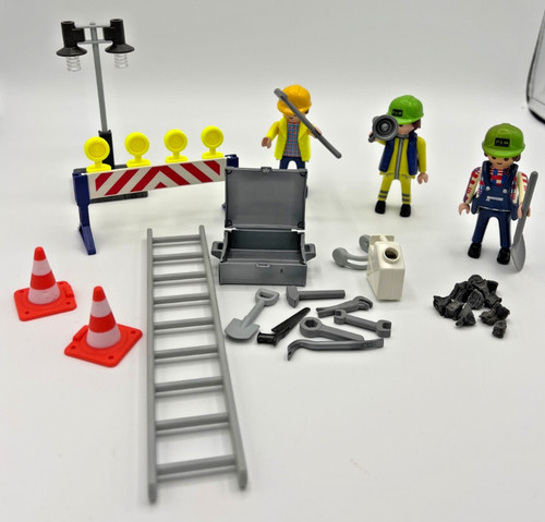 Playmobil baustelle set mit - playmobil,