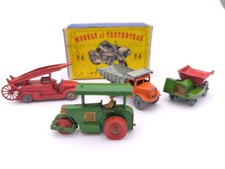 Matchbox Moko Lesney 4 Stück 50-60er Jahre uralt Modelle & Box