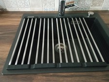 Blanco Klappmatte, 460 mm x 425mm, klappbar, Abtropfgitter