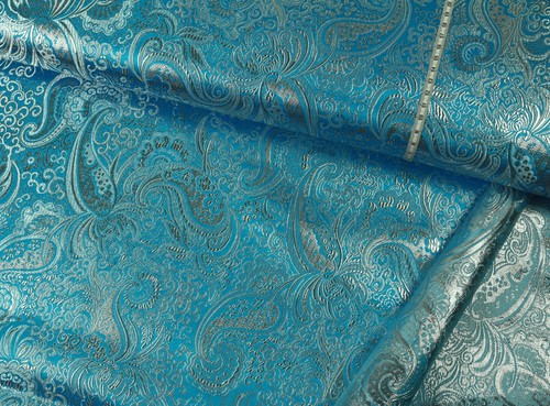 Lurex jacquard stoff - lurex,