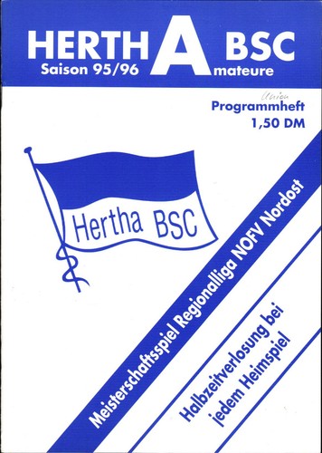 1995 hertha bsc amateure - rl,