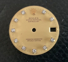ORIGINAL ROLEX DATEJUST MEDIUM 31MM ZIFFERBLATT DIAL DIAMOND DIAMANT