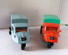 Goliath Dreirad Werbemodelle 2 Stück  1:43 HÜMMER Rambock / Weihenstephan