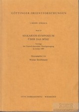Buch: Makarios-Symposium über das Böse, Strothmann, Werner. 1983, gebraucht, gut