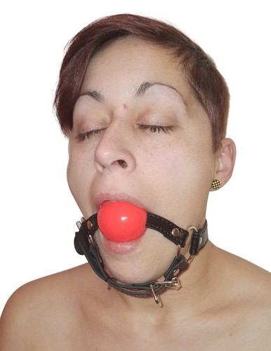 Bdsm bondage ball mundknebel - bdsm,
