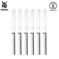 WMF Besteck Messer set NOMOS B-Ware 6-tlg, Cromargan®, Tafelmesser, Menümesser