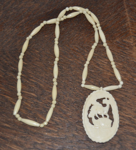 Vintage kette horn - vintage, oder