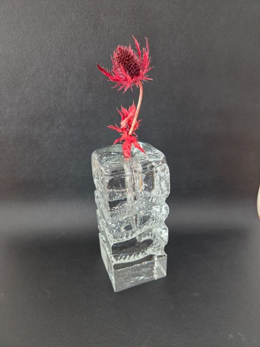 Glasvase eisglas solifleur - glasvase,