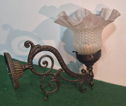Antike jugendstil wandleuchte - antike,